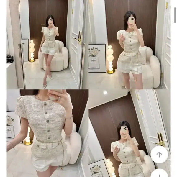 [BUNJANG] Women's Tweed Jacket / 트위드 자켓