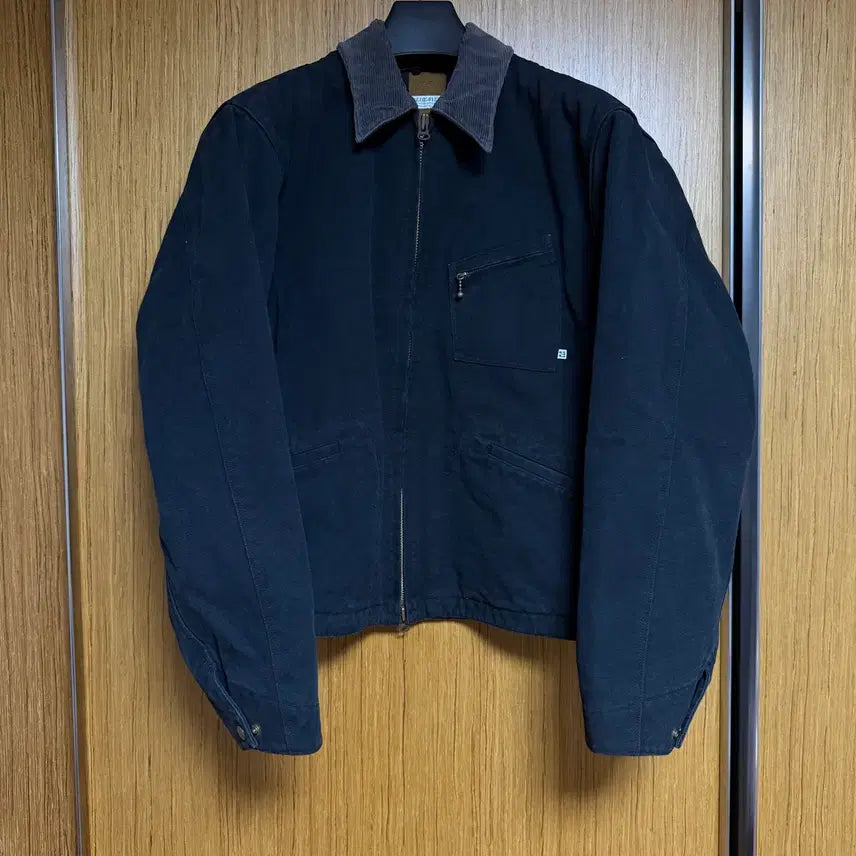 [BUNJANG] Behver Distress Sports Jacket Faded Black Size 4 / 비헤비어 디스트레스 스포츠 자켓 페이디드 블랙 4