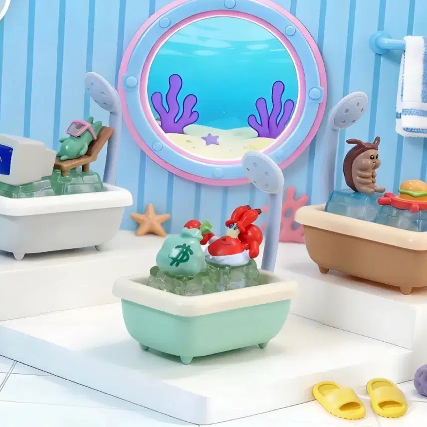 [BUNJANG] SpongeBob SquarePants Mr. Krabs Bathtub Keycap Keyring / [집게사장] 스폰지밥 욕조 키캡 키링