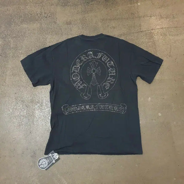 [BUNJANG] Chrome Hearts Horseshoe Graphic T-Shirt Black XL / 크롬하츠 홀스슈 반팔티 블랙 XL 새상품