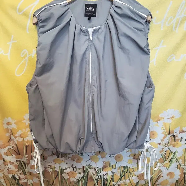 [BUNJANG] Zara Women's Shirred Hem String Vest / 28M]    자라 여성 조끼