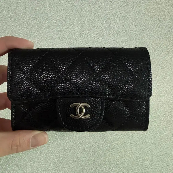 [BUNJANG] Chanel Caviar Wallet Silver Hardware / 샤 지갑 은장