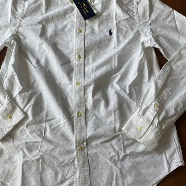 [BUNJANG] Polo Ralph Lauren Boys' Oxford Shirt White / 새상품) 폴로 랄프로렌 보이즈 옥스포드 셔츠 화이트