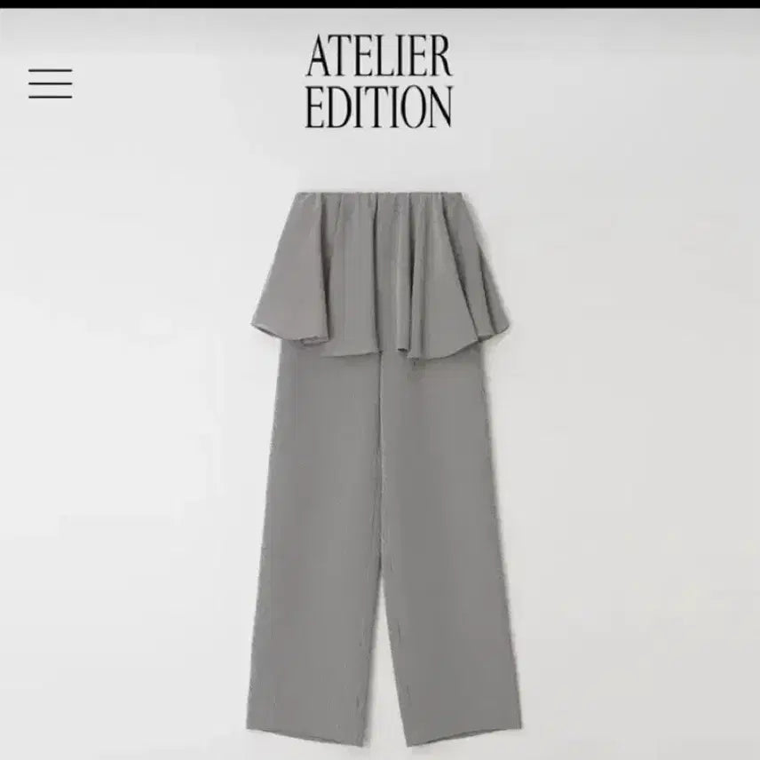 [BUNJANG] Atelier Edition Layered Pants / 아뜰리에에디션 아틀리에에디션 팬츠 레이어드팬츠
