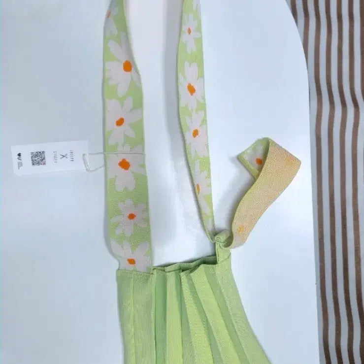 [BUNJANG] Daisy Pleated Knit Bag / 럭키 플리츠 니트백 데이지