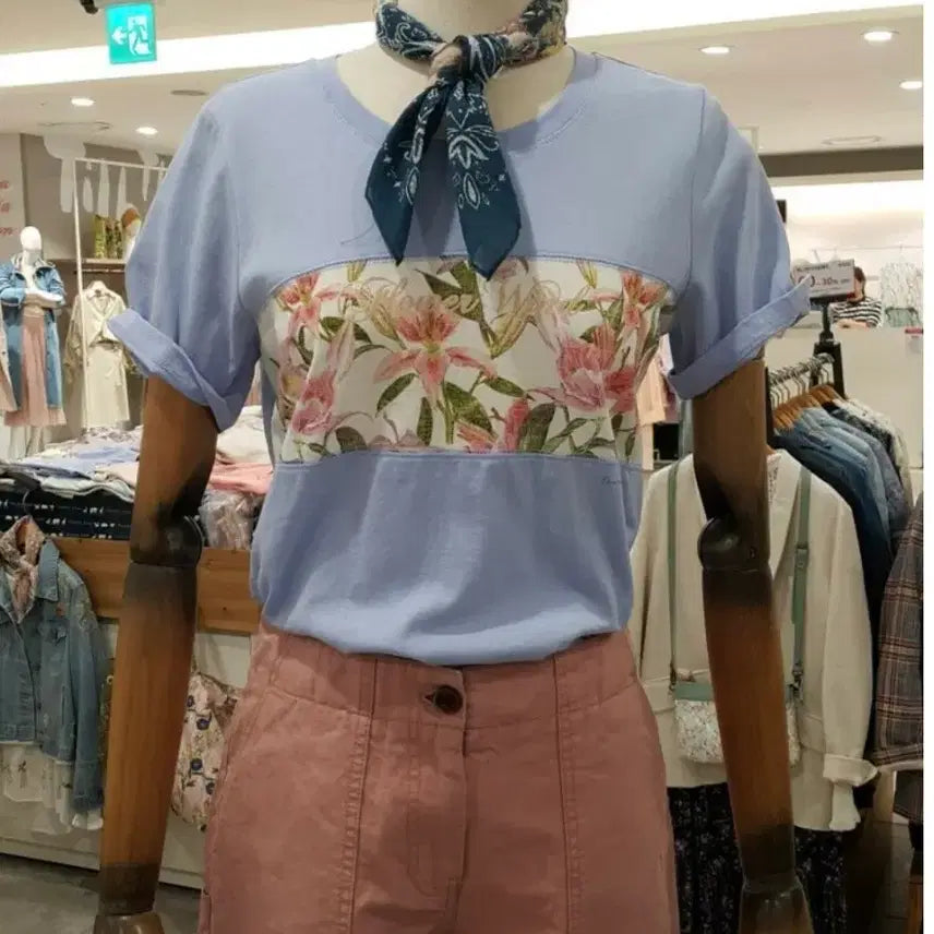 [BUNJANG] Thursday Island Indigo Pink Cotton Shorts / 새옷 S 면반바지 숏팬츠 써스데이아일랜드 인디핑크