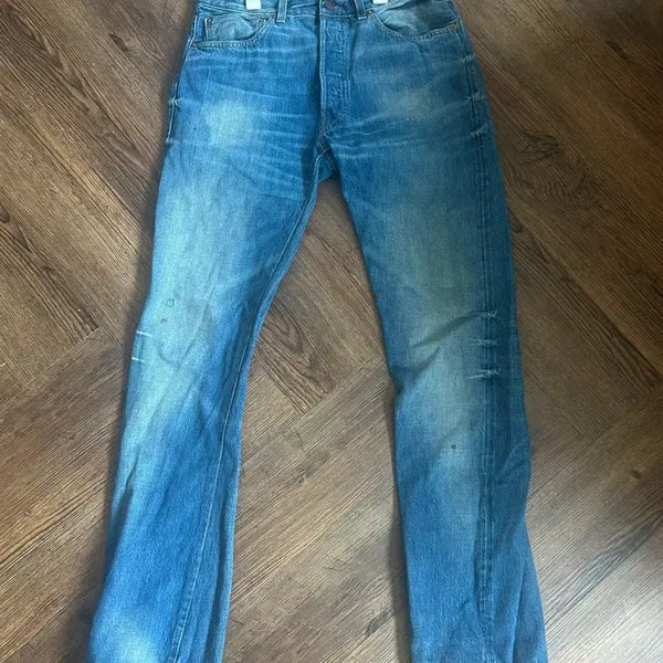 [BUNJANG] Levi's Vintage Clothing (LVC) 47501 Cone Mills Selvedge Jeans 33x34 / <급처> LVC 47501 콘밀 33X34