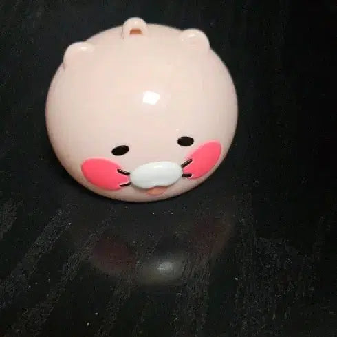 [BUNJANG] Choonsik Head Keychain Pink / 춘식이 머리 키링 핑크