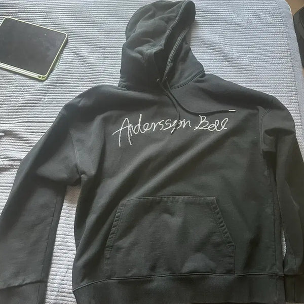 [BUNJANG] Andersson Bell Logo Embroidered Hoodie / 엔더슨벨 후드티