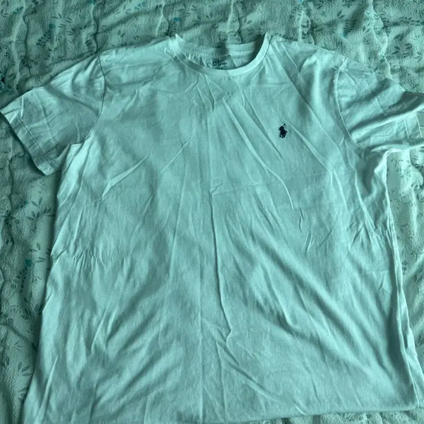 [BUNJANG] Polo Ralph Lauren White Short Sleeve T-Shirt Size L (105) / 폴로 랄프로랜 반팔 L 105 화이트