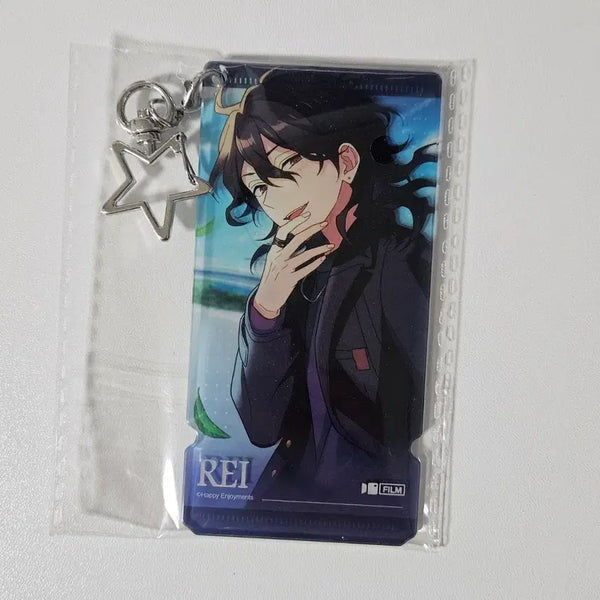 [BUNJANG] Ensemble Stars Rei Tsukiyama Star Stamp Keychain / 앙스타 레이 중스타 스탬프 키링
