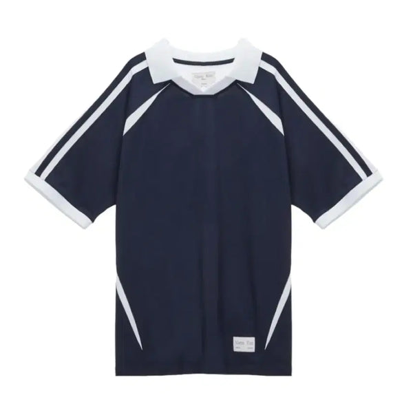[BUNJANG] Matinkim Sporty Track Jersey Top Navy / 마뗑킴 스포티 트랙 져지 탑 네이비