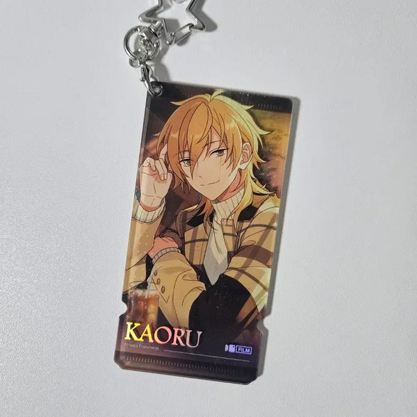 [BUNJANG] Ensemble Stars Kaoru Stamp Keyring / 앙스타 카오루 스탬프 키링