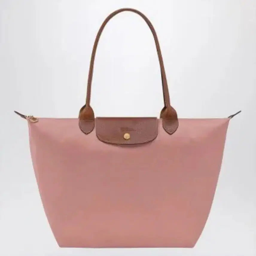 [BUNJANG] Longchamp Le Pliage Original Large Tote Bag - Baby Pink / 롱샴 르 플리아쥬 숄더백 핑크 롱샴 르 플리아쥬 오리지널 대형 토트백 베이비핑크 새상품 미사용