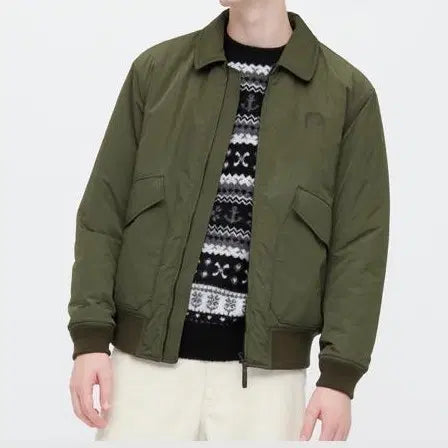 [BUNJANG] Uniqlo JW Anderson Padded Short Blouson Jacket / 유니클로 jw앤더슨 패디드 쇼트 블루종 JW ANDERSON 패딩 자켓