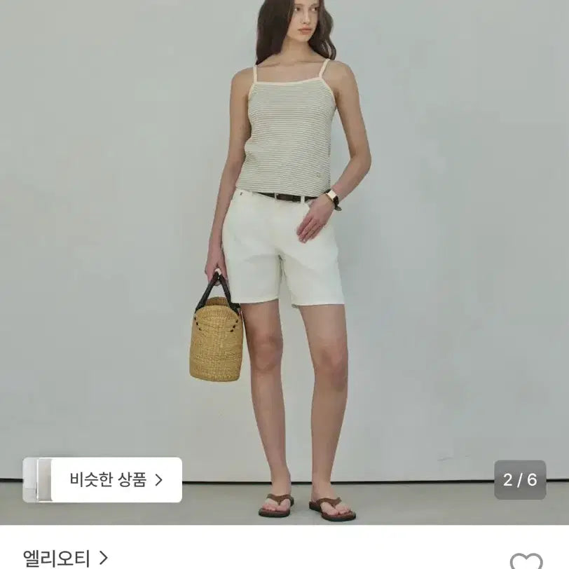 [BUNJANG] Elioti Denim Bermuda Shorts M / 엘리오티 데님 버뮤다 팬츠 반바지 M
