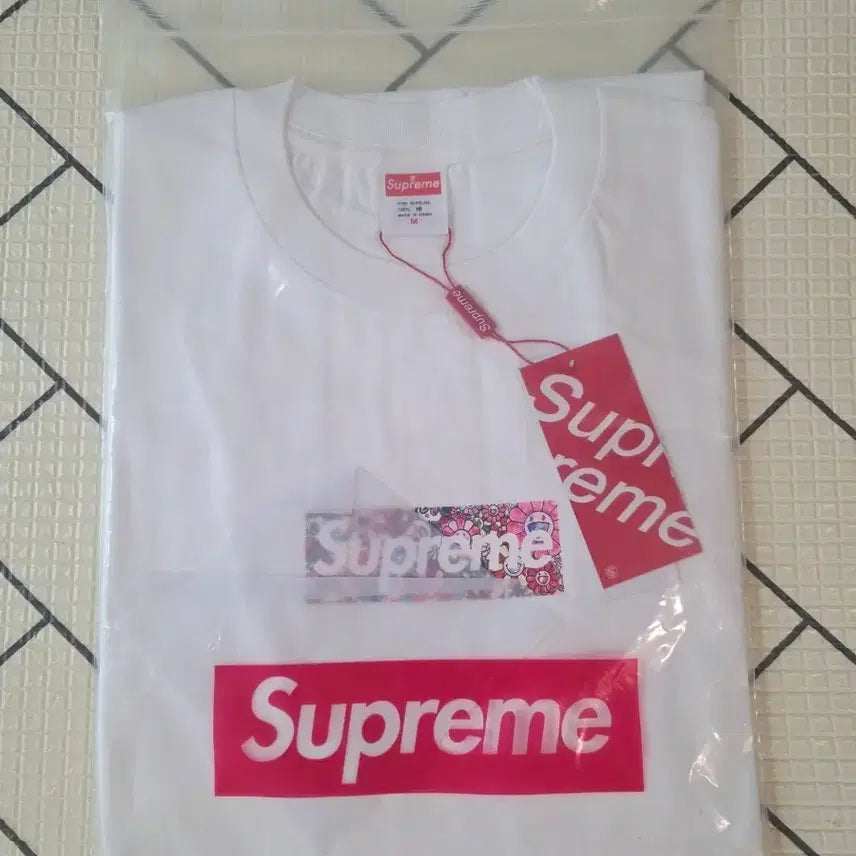 [BUNJANG] Supreme Box Logo T-Shirt White M / 슈프림 박스로고 반팔티 화이트m