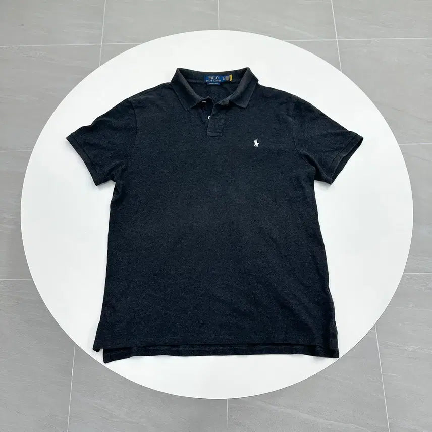 [BUNJANG] Polo Ralph Lauren QR Logo Short Sleeve Polo Shirt XL / 폴로 랄프로렌 신형 큐알 반팔 카라티 XL 105