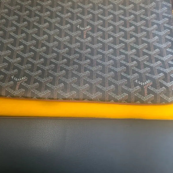 [BUNJANG] Goyard Senat Clutch MM Black/Tan / [정품/풀구성] 고야드 세나 클러치 MM 블랙/탄 (상태 최상)