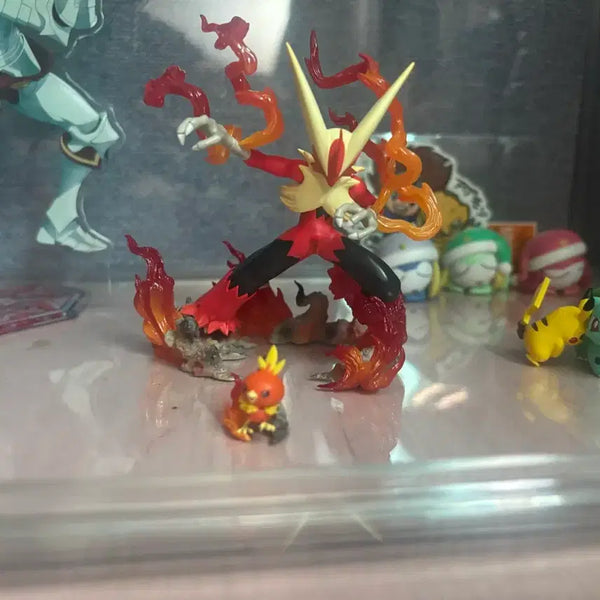 [BUNJANG] Pokemon Scale World Mega Blaziken Resin Statue / 포켓몬스터 메가번치코 스케일월드 레진