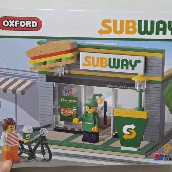 [BUNJANG] Subway LEGO Set / 서브웨이 레고