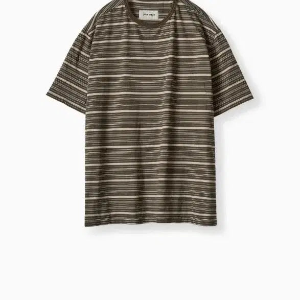 [BUNJANG] Years ago Kuvaika Basque Tee V.3 Navy/Pink Stripe Size 2 / 이얼즈어고 반팔 2사이즈