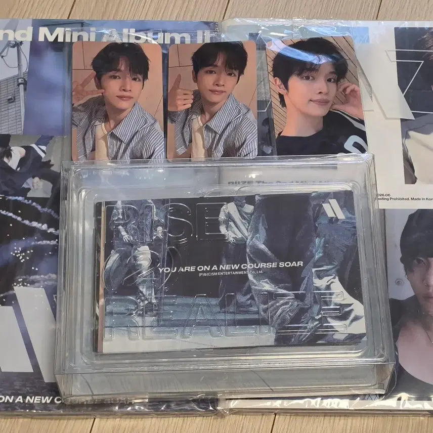 [BUNJANG] RIIZE 'RIIZING' II Sealed Album (Photobook A+B, Special) + Ktown4u POB Set (Sungchan) / 라이즈 II dyd 미개봉앨범(포토북A+B,스페셜)+케타포 미공포 3장 성찬 set