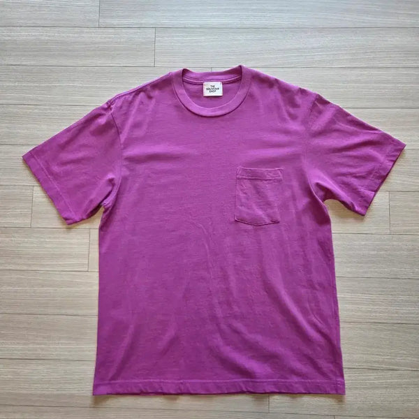 [BUNJANG] The Souvenir Shop Pocket Short Sleeve T-Shirt Purple / 더 수베니어 샵 포켓 반팔 티셔츠 퍼플