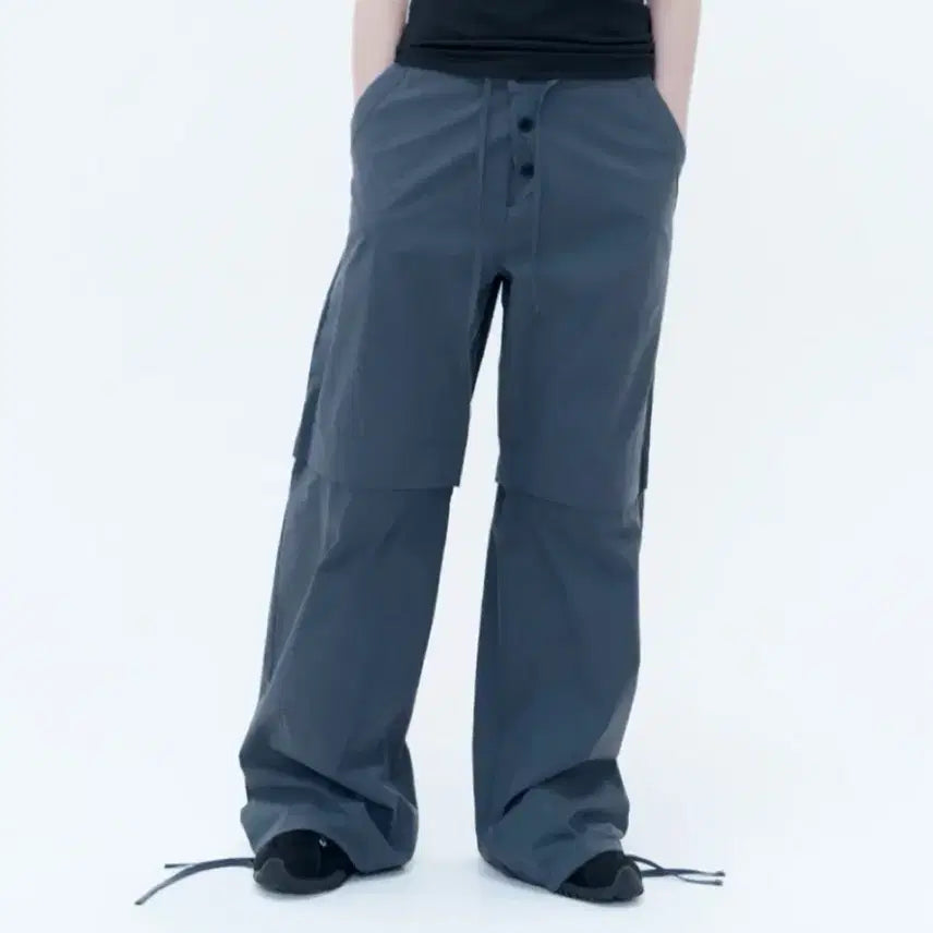 [BUNJANG] Miseki Seoul True Relax Pants Stone Blue Size 2 / 미세키서울 트루 릴랙스 팬츠 스톤 블루 사이즈2