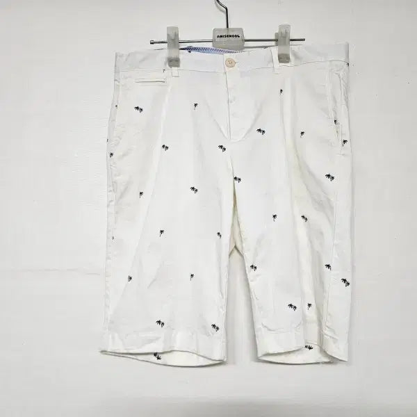 [BUNJANG] TOPTEN White Cotton Shorts Size 32 / (32) 탑텐 화이트 면반바지 (사이즈 32)