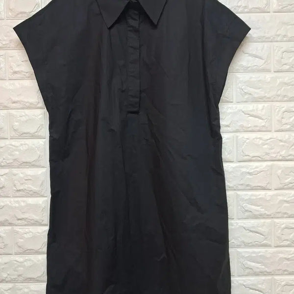 [BUNJANG] H&M Black Shirt Dress M / H&M 블랙 셔츠 원피스 M