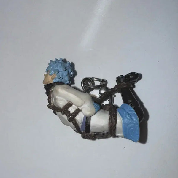 [BUNJANG] Gintama Gintoki Kabuki Tie-up Charm / 고전 희귀)은혼 긴토키 귀갑 결박 키링