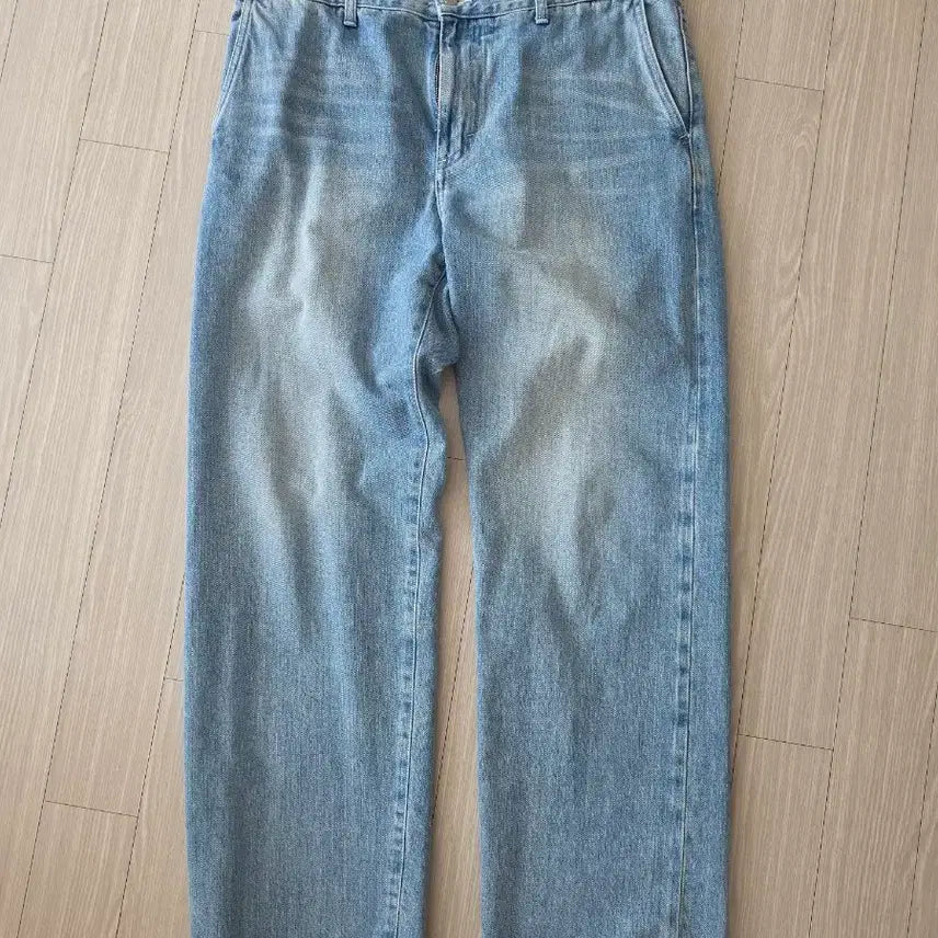 [BUNJANG] Pottery Selvage Straight Denim Pants Size 4 / 포터리 셀비지 스트레이트 데님 4사이즈