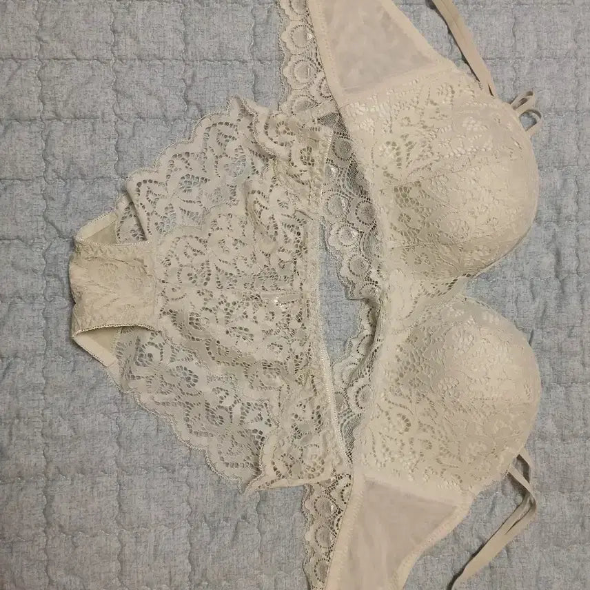 [BUNJANG] Women's Lace Lingerie Set / 여성 레이스 속옷 세트