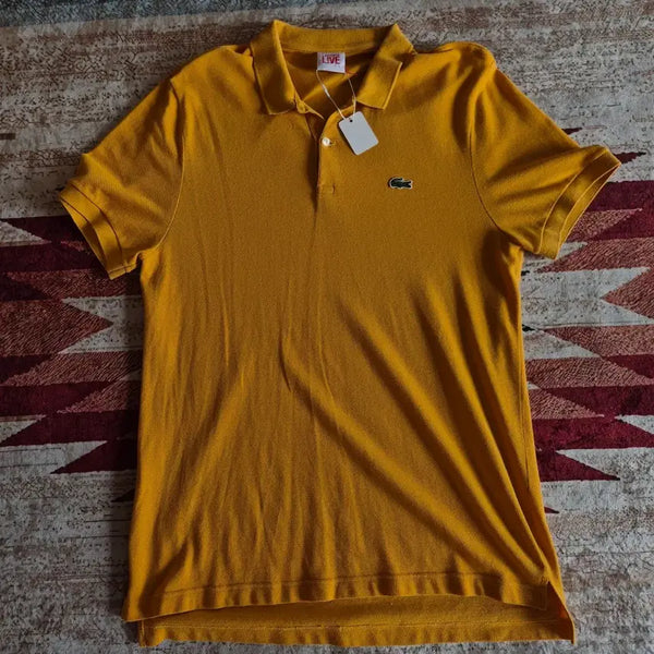 [BUNJANG] Lacoste Live Embroidered Logo Short Sleeve Polo T-Shirt (Size 5) / 라코스테 라이브 자수로고 반팔 카라티 (5)