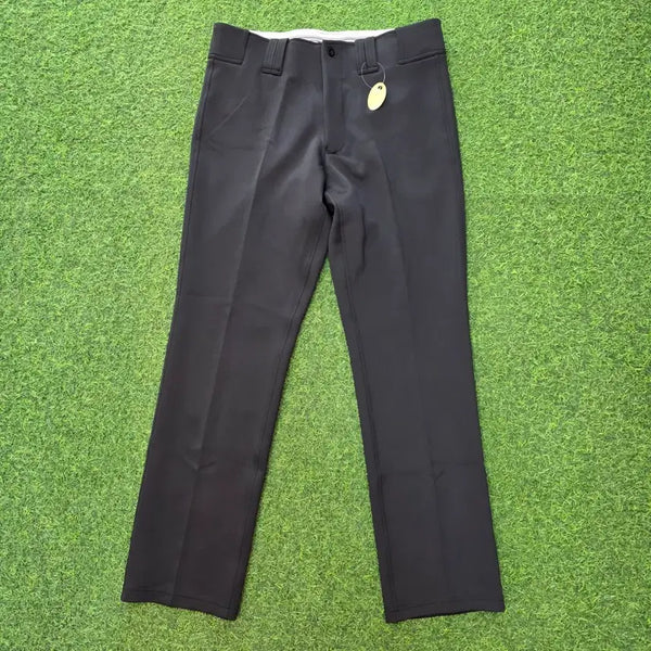 [BUNJANG] Black Plain Standard Baseball Pants / 검정 무지 야구바지 일반형 새상푸