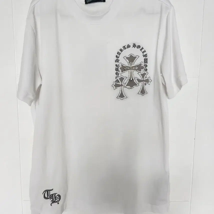 [BUNJANG] Chrome Hearts Short Sleeve T-Shirt White / 크롬하츠 반팔티 화이트