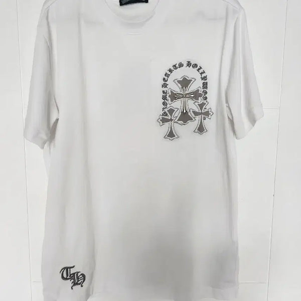 [BUNJANG] Chrome Hearts Short Sleeve T-Shirt White / 크롬하츠 반팔티 화이트