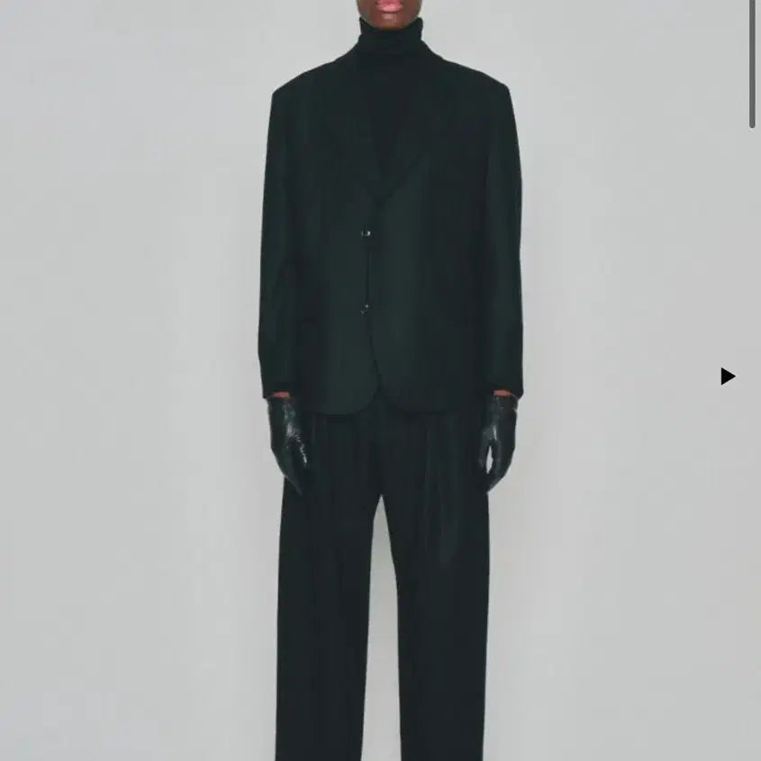[BUNJANG] Tonywack Italian Wool Flannel Twill Blazer - Black / 토니웩 이탈리안 울 플란넬 트윌 블레이저 L 블랙