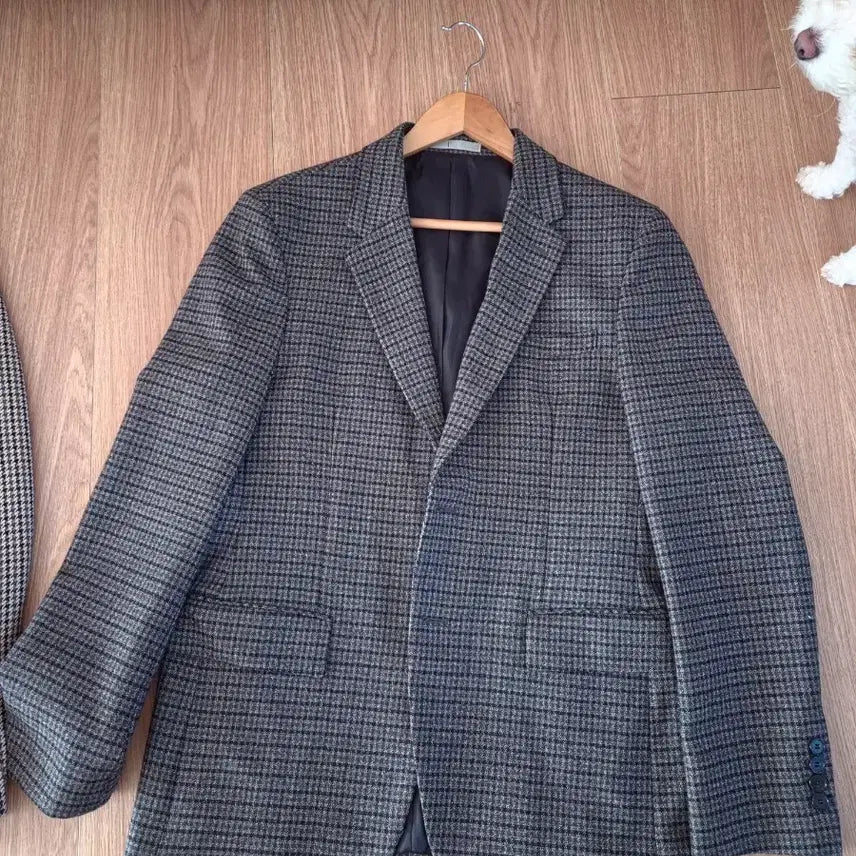 [BUNJANG] Comodo Check Blazer L / COMODO 체크 블레이저 L