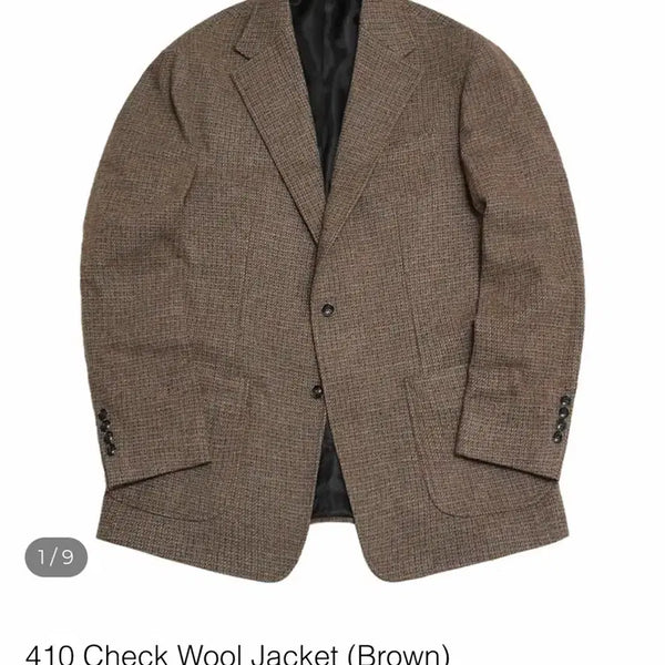 [BUNJANG] Sortie Wool Jacket (Brown, M) / [새상품] 솔티 Sortie 울 자켓 (브라운 M)