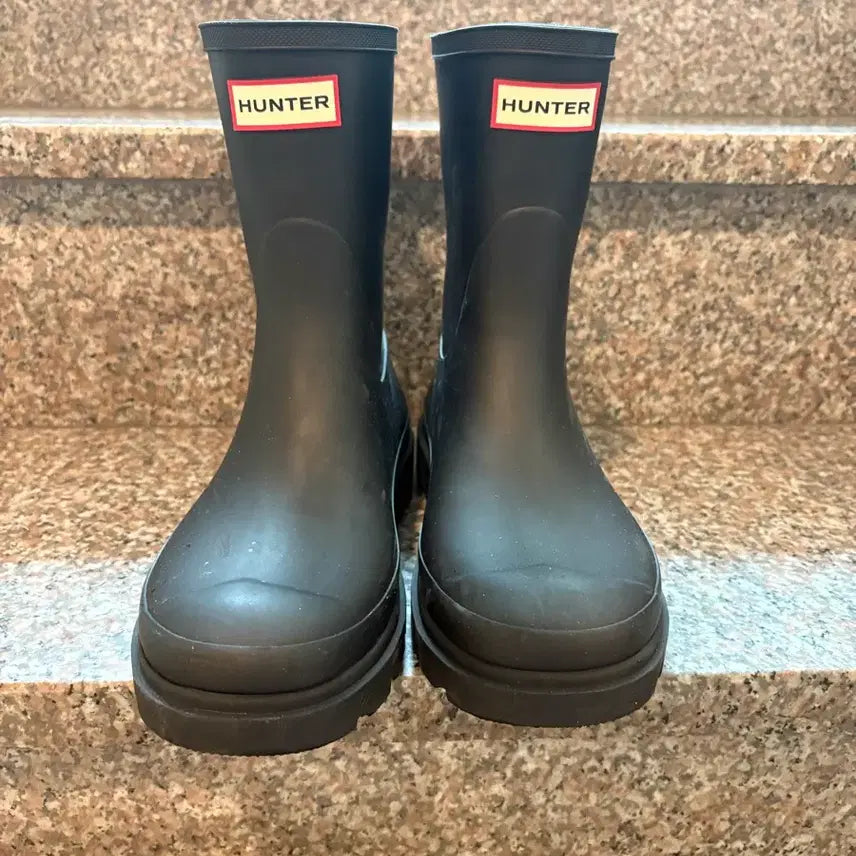 [BUNJANG] Hunter Downpour Short Rain Boots / 헌터 다운푸어 숏 레인부츠 240
