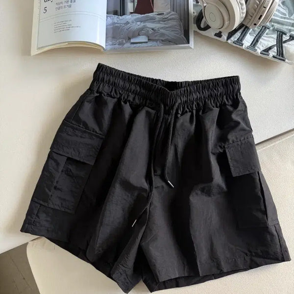 [BUNJANG] Cargo Shorts - Black / 새상품 - 카고반바지