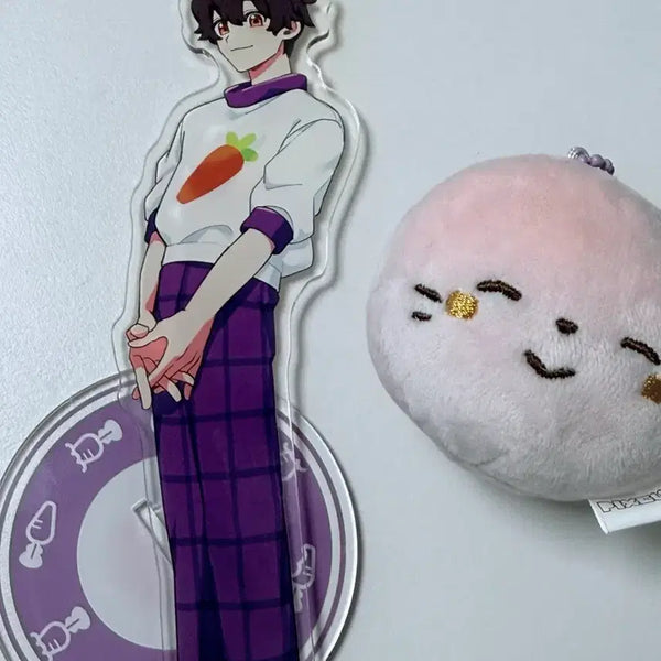 [BUNJANG] Pixelty 10th Anniversary Hwang Su-hyun Acrylic & Sticky Rice Cake Keychain Bundle Set / 탈덕처분 ) 픽셀리 뜰팁 10주년 황수현 아크릴 + 찹쌀떡 키링