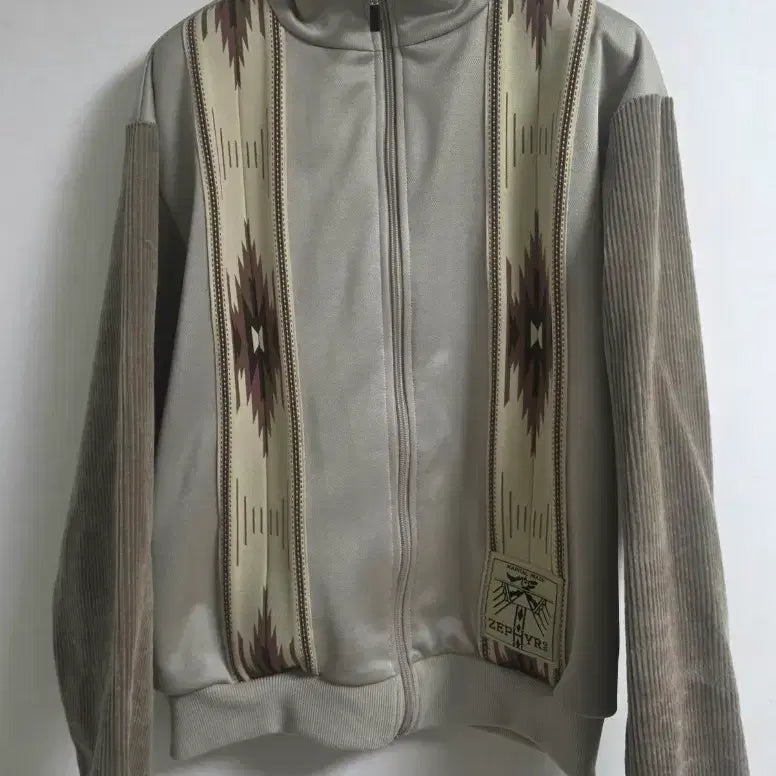 [BUNJANG] Capital Smooth Jersey Coach & Zephyr Track Jacket Beige / 캐피탈 스무스 저지 코치 & 제피르 트랙 자켓 베이지