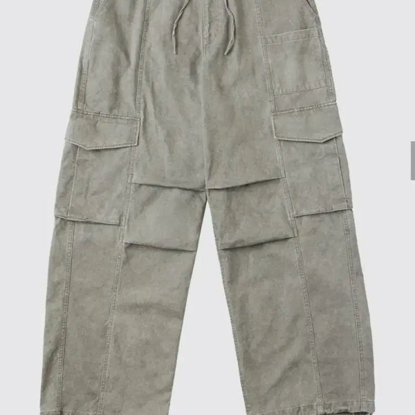[BUNJANG] LEHVE Shoreditch Faded Cation Cargo Pants v2 Grey M / [새상품] 르아브 쇼디치 페이디드 카치온 카고팬츠 v2 그레이 M