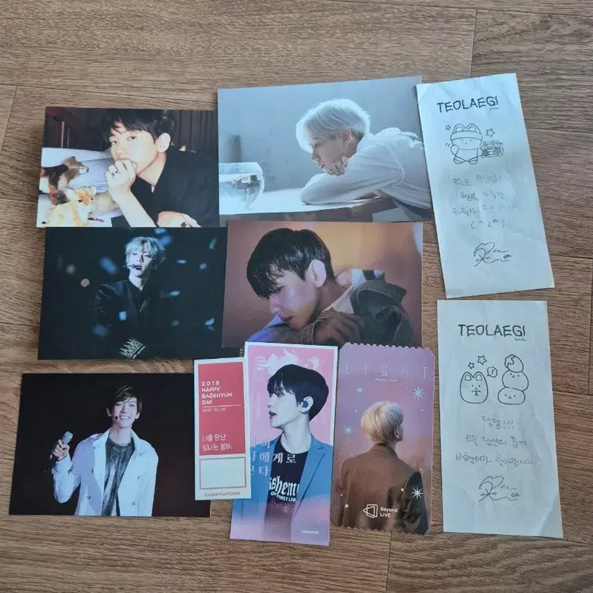 [BUNJANG] Baekhyun Photocard Frame Set / 백현 포토카드 액자  세트
