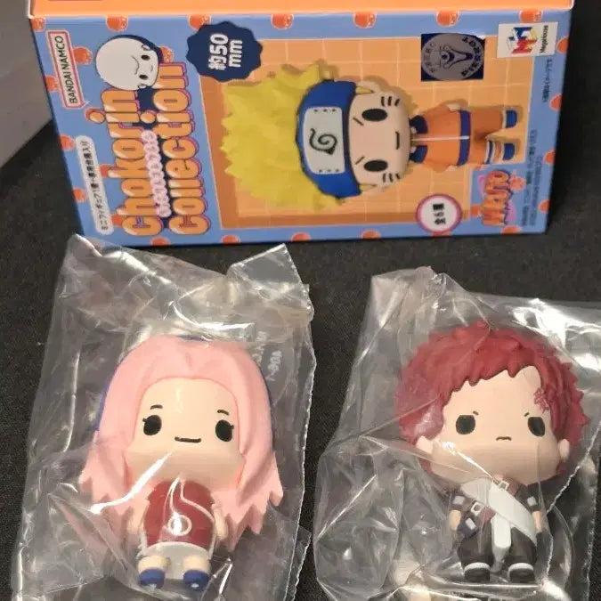 [BUNJANG] Naruto Chokorin Collection Gaara & Sakura Figures Bundle Set / 나루토 쵸코린 가아라, 사쿠라 일괄 피규어