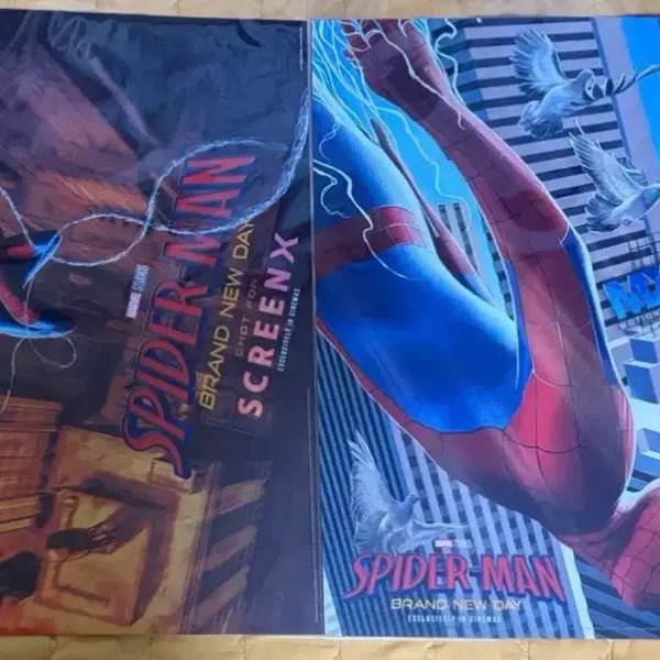 [BUNJANG] Spider-Man Poster Set (2 Types) / 스파이더맨 포스터 2종