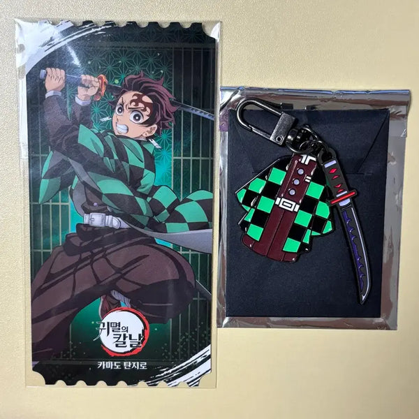 [BUNJANG] Demon Slayer: Kimetsu no Yaiba Popup Keyring Tanjiro / [교환/판매] 귀칼 팝업 키링 탄지로 -> 무이치로 or 젠이츠